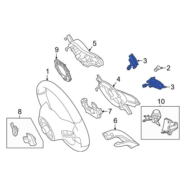 Steering Wheel Radio Controls