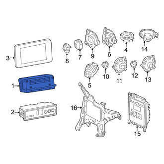 Mercedes-Benz OE - GPS Navigation Control Module