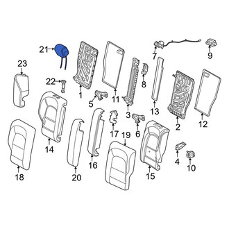 Mercedes-Benz OE - Rear Headrest