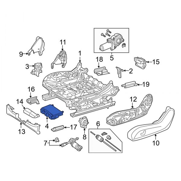 Power Seat Control Module