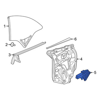 Mercedes-Benz OE - Rear Left Window Motor