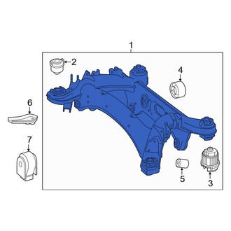 Mercedes-Benz OE - Rear Suspension Subframe Crossmember