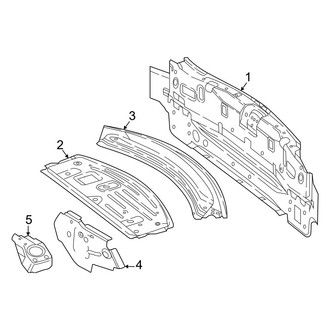Mercedes-Benz OE - Rear Body & Floor - Rear Body (Coupe)