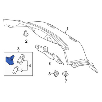 Mercedes-Benz OE - Rear Cargo Area Light