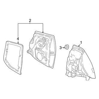 Mercedes-Benz OE - Rear Lamps - Tail Lamps (Convertible / Coupe)