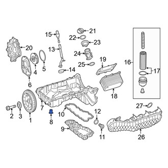 Mercedes-Benz OE - Engine Oil Drain Plug