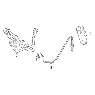 Mercedes-Benz OE - Emission System - Emission Components (Convertible / Coupe)