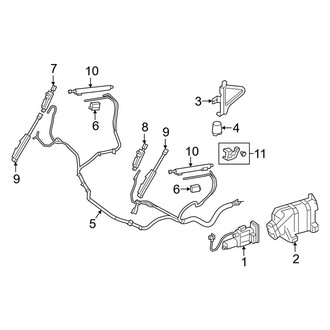 Mercedes-Benz OE - Convertible/Soft Top - Motor & Components (Hydraulic, Components), (Convertible)