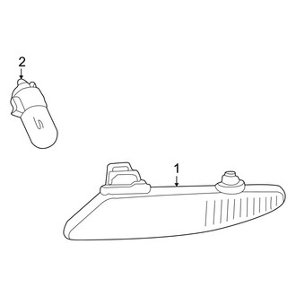 Mercedes-Benz OE - Front Lamps - Signal Lamps