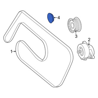 Mercedes-Benz OE - Accessory Drive Belt Idler Pulley Cap