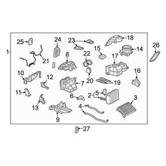 Mercedes-Benz OE - Air Conditioner & Heater - Evaporator & Heater Components