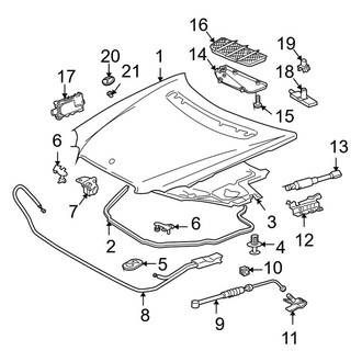 Mercedes-Benz OE - Hood & Grille - Hood & Components