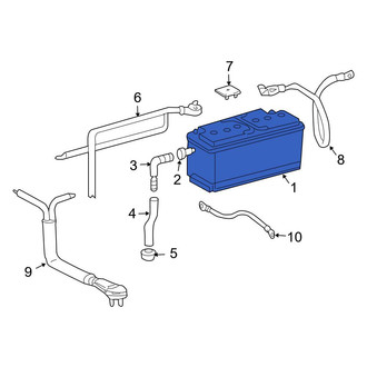 Mercedes-Benz OE - Vehicle Battery