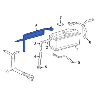 Mercedes-Benz OE - Battery Cable