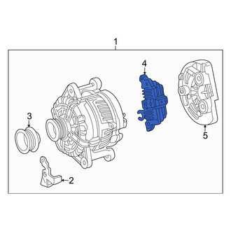 Mercedes-Benz OE - Charging System Voltage Regulator