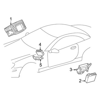 Mercedes-Benz OE - Electrical - Navigation System Components
