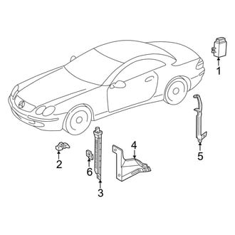 Mercedes-Benz OE - Electrical - Tire Pressure Monitor Components
