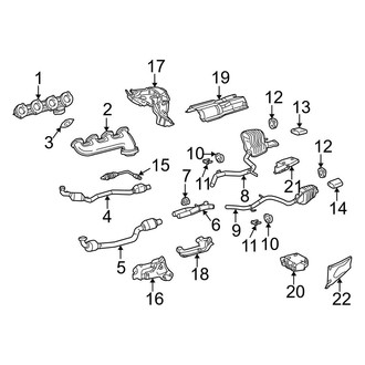 Mercedes-Benz OE - Exhaust System - Exhaust Components