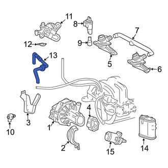 Mercedes-Benz OE - Exhaust Gas Recirculation (EGR) Tube