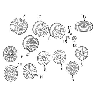 Mercedes-Benz OE - Wheels