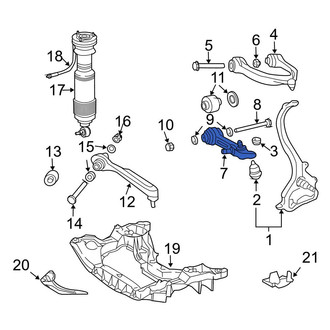 Mercedes-Benz OE - Rear Lower Forward Suspension Control Arm