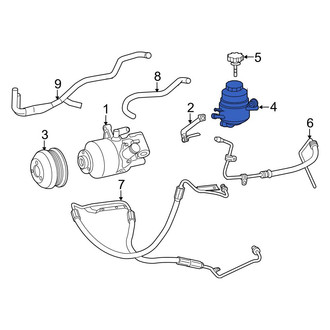 Mercedes-Benz OE - Power Steering Reservoir