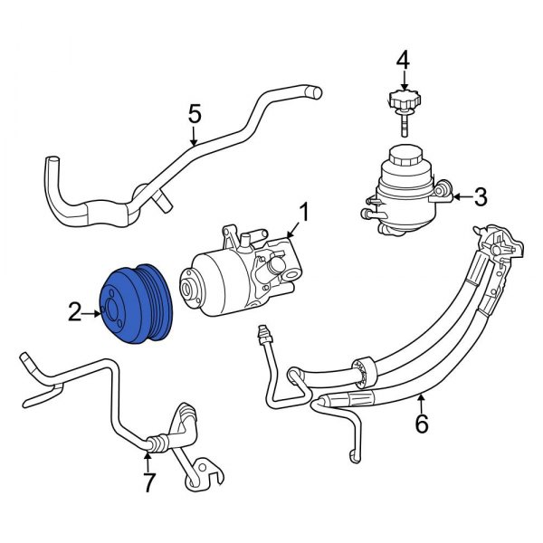 Power Steering Pump Pulley