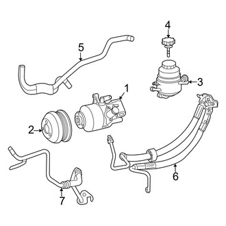 Mercedes-Benz OE - Steering Gear & Linkage - Pump & Hoses