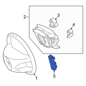 Mercedes-Benz OE - Heated Steering Wheel Module