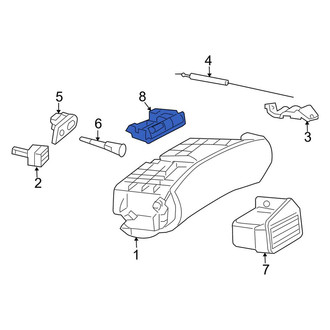 Mercedes-Benz OE - Front Glove Box Light