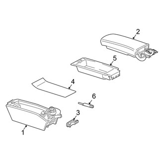 Mercedes-Benz OE - Center Console
