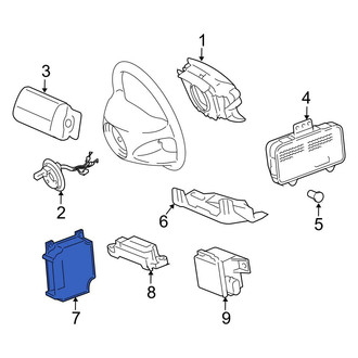 Mercedes-Benz OE - Air Bag Control Module