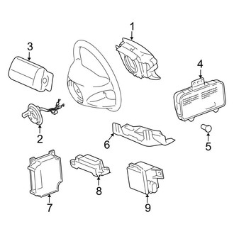 Mercedes-Benz OE - Restraint Systems - Air Bag Components