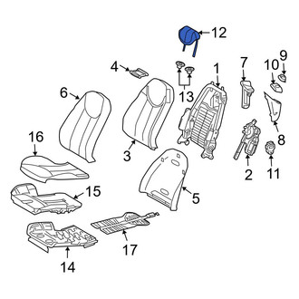 Mercedes-Benz OE - Front Headrest