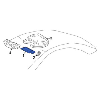 Mercedes-Benz OE - Left Sun Visor