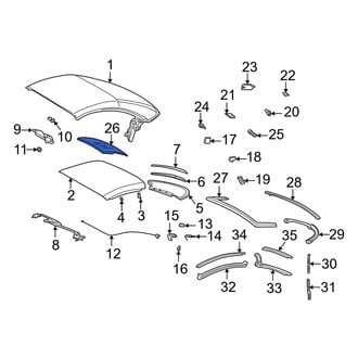 Mercedes-Benz OE - Rear Back Glass