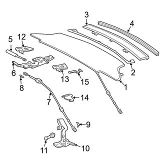 Mercedes-Benz OE - Retractable Top - Cover & Components