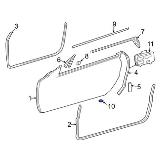 Mercedes-Benz OE - Door Plug