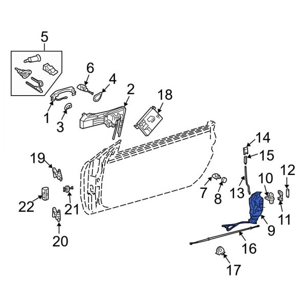 Door Latch Assembly