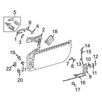 Mercedes-Benz OE - Door - Lock & Hardware