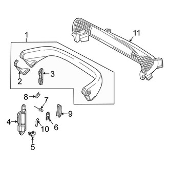 Mercedes-Benz OE - Quarter Panel - Roll Bar