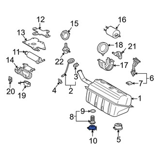 Mercedes-Benz OE - Fuel Tank Cap