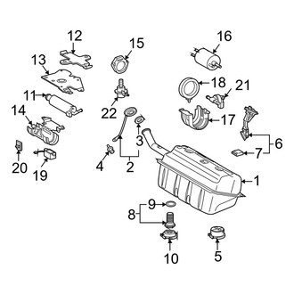 Mercedes-Benz OE - Fuel System Components