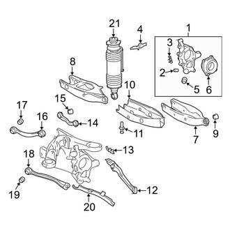 Mercedes-Benz OE - Rear Suspension - Suspension Components