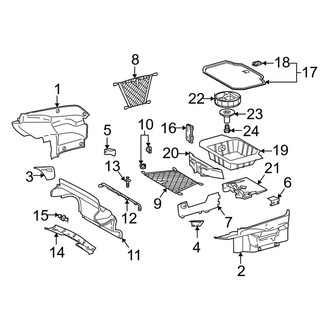 Mercedes-Benz OE - Rear Body & Floor - Interior Trim
