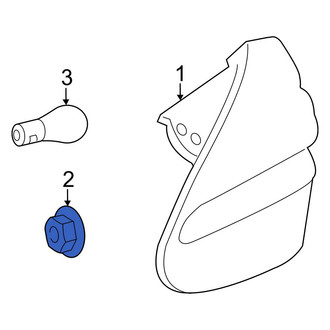 Mercedes-Benz OE - Tail Light Nut