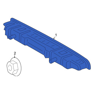 Mercedes-Benz OE - Rear Center High Mount Stop Light