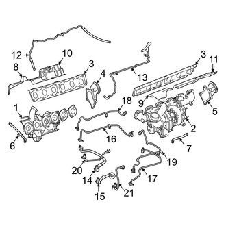 Mercedes-Benz OE - Engine - Turbocharger & Components