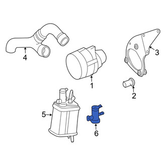 Mercedes-Benz OE - Vapor Canister Vent Solenoid