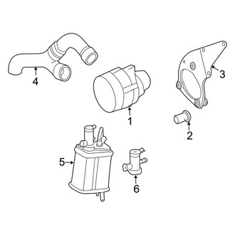 Mercedes-Benz OE - Emission System - Emission Components